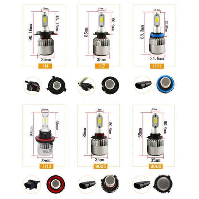 Car Headlight Bulbs Automobiles & Motorcycles Car Lights
