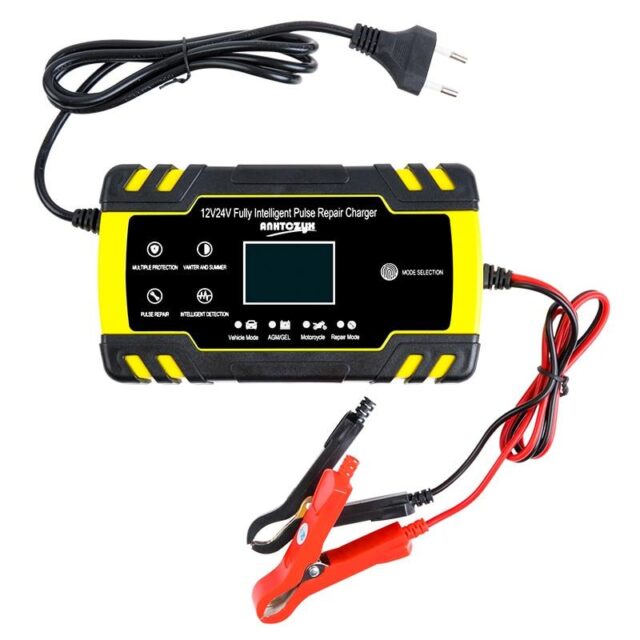 Universal Car Battery Charger with Pulse Repair Automobiles & Motorcycles Car Electronics