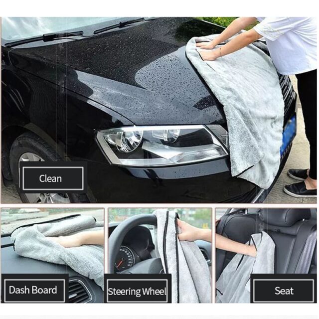 Microfiber Car Cleaning Towel Automobiles & Motorcycles Car Wash & Maintenance