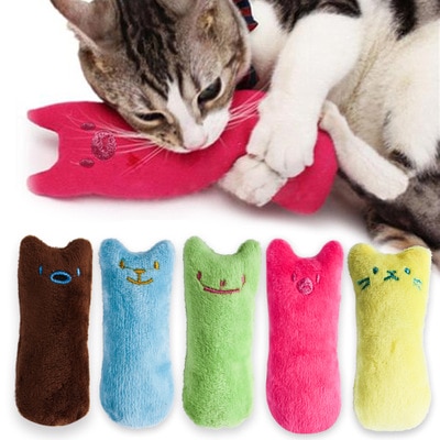 Cat’s Funny Catnip Plush Toy Cat Toys Cats & Dogs Products Pet Supplies