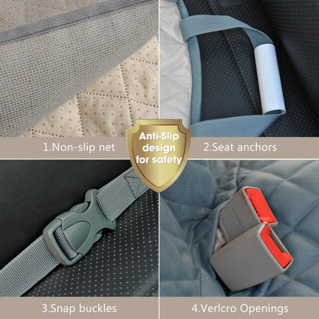 Quilted Pet Carrier for In-Car Use Cats & Dogs Products Pet Carriers & Cages Pet Supplies