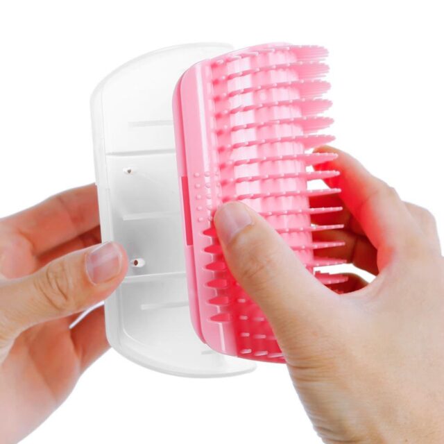 Cats Self-Grooming Corner Comb Cats & Dogs Products Pet Grooming Pet Supplies