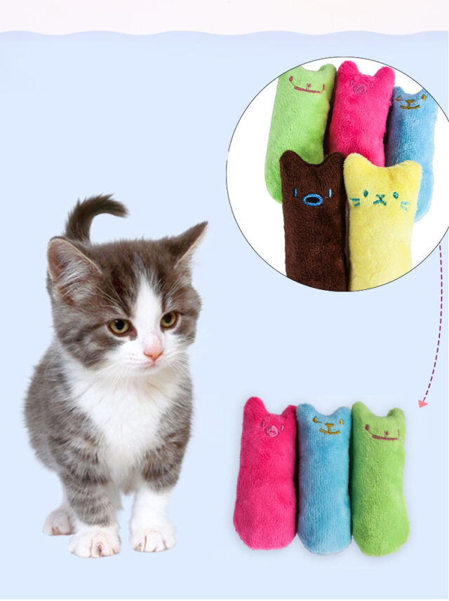 Cat’s Funny Catnip Plush Toy Cat Toys Cats & Dogs Products Pet Supplies