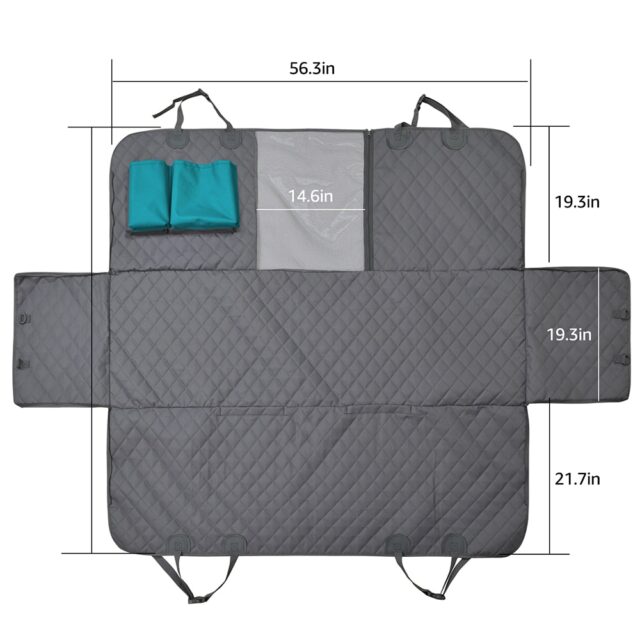 Quilted Pet Carrier for In-Car Use Cats & Dogs Products Pet Carriers & Cages Pet Supplies