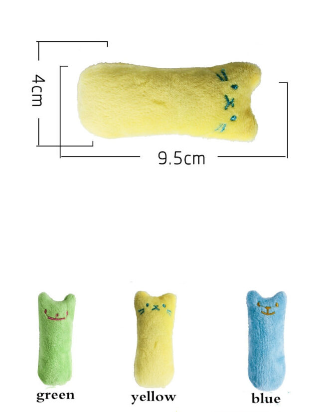 Cat’s Funny Catnip Plush Toy Cat Toys Cats & Dogs Products Pet Supplies