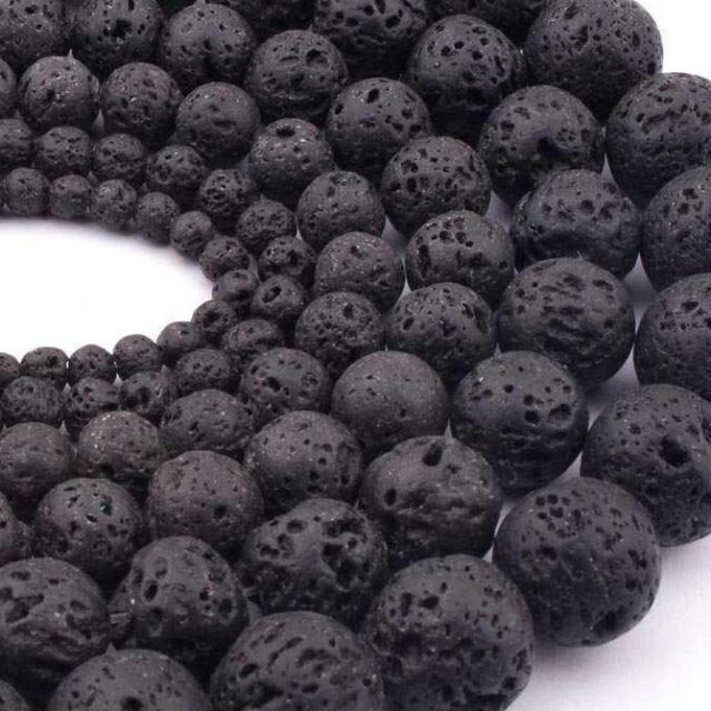 Natural Lava Rock Loose Beads Arts, Crafts & Hobbies Beads Beads & Jewelry Making