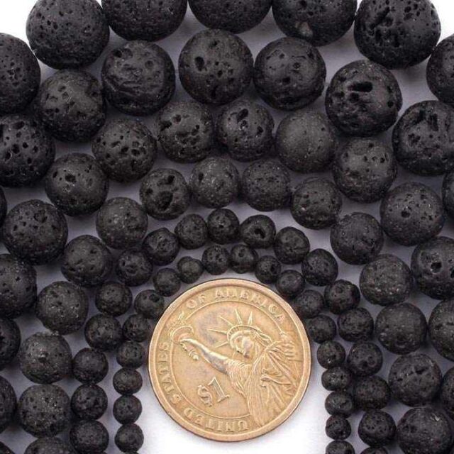 Natural Lava Rock Loose Beads Arts, Crafts & Hobbies Beads Beads & Jewelry Making