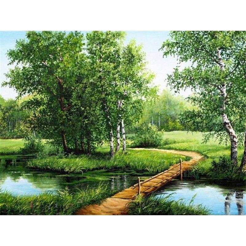Collection of Tranquil Landscape 5D Diamond Painting Kits