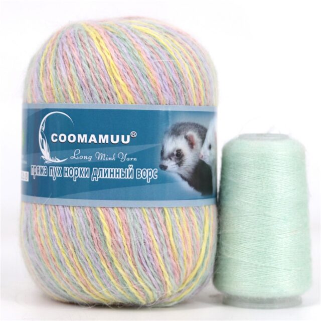13283-pssyq0.jpg Soft Mink Wool Yarn Arts, Crafts & Hobbies Knitting