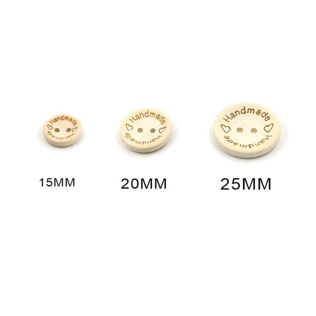 Handmade Wooden Sewing Buttons Arts, Crafts & Hobbies Buttons Sewing