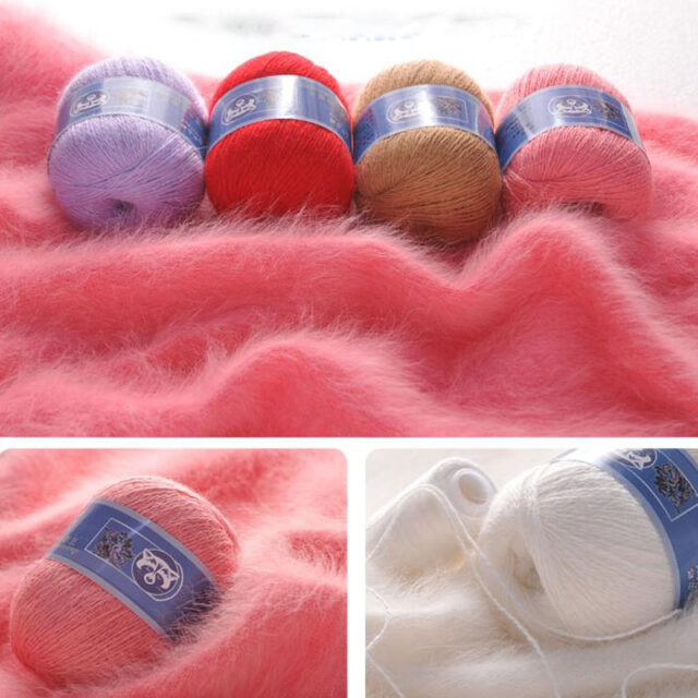 Soft Cashmere Yarn 5 Pcs Set Arts, Crafts & Hobbies Knitting