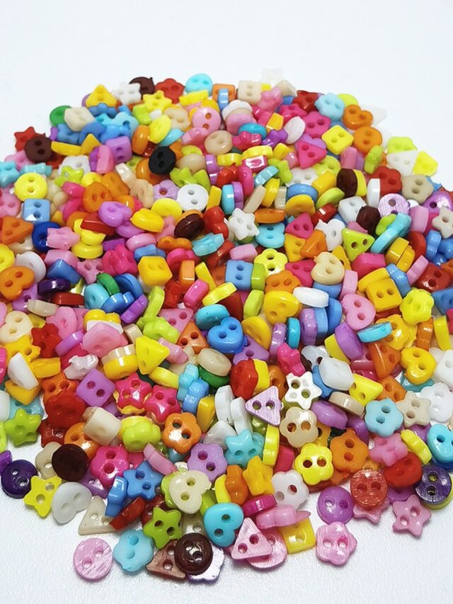 Creative Bright Sewing Buttons Arts, Crafts & Hobbies Buttons Sewing