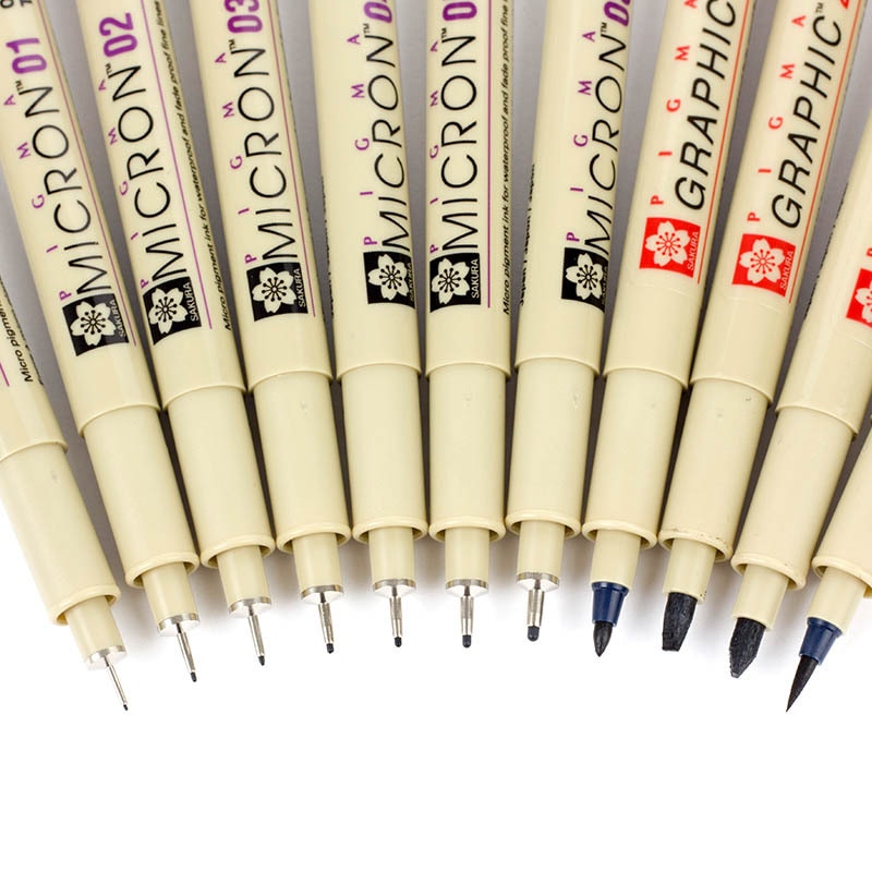 Micron Pigment Liner for Sketching