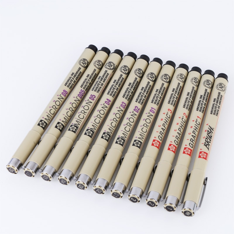 Micron Pigment Liner for Sketching
