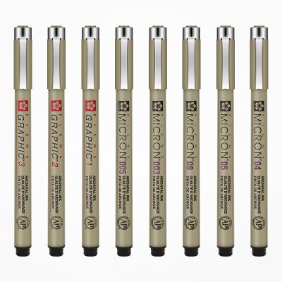 Micron Pigment Liner for Sketching