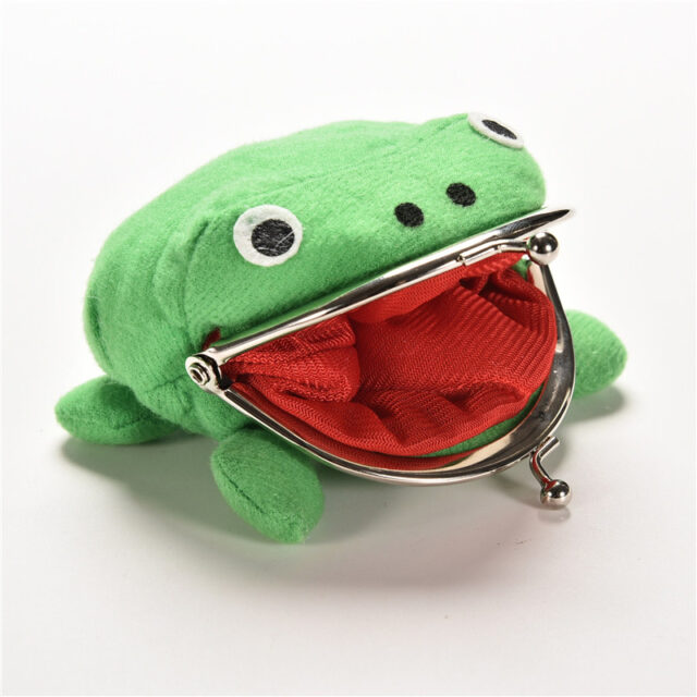 Casual Naruto Frog Shape Women’s Cotton Wallet Anime Bags & Wallets