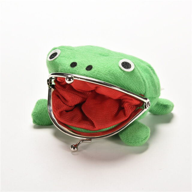 Casual Naruto Frog Shape Women’s Cotton Wallet Anime Bags & Wallets