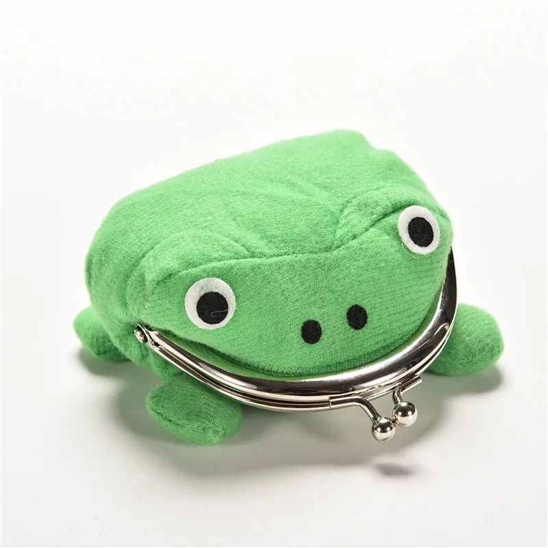 Casual Naruto Frog Shape Women's Cotton Wallet