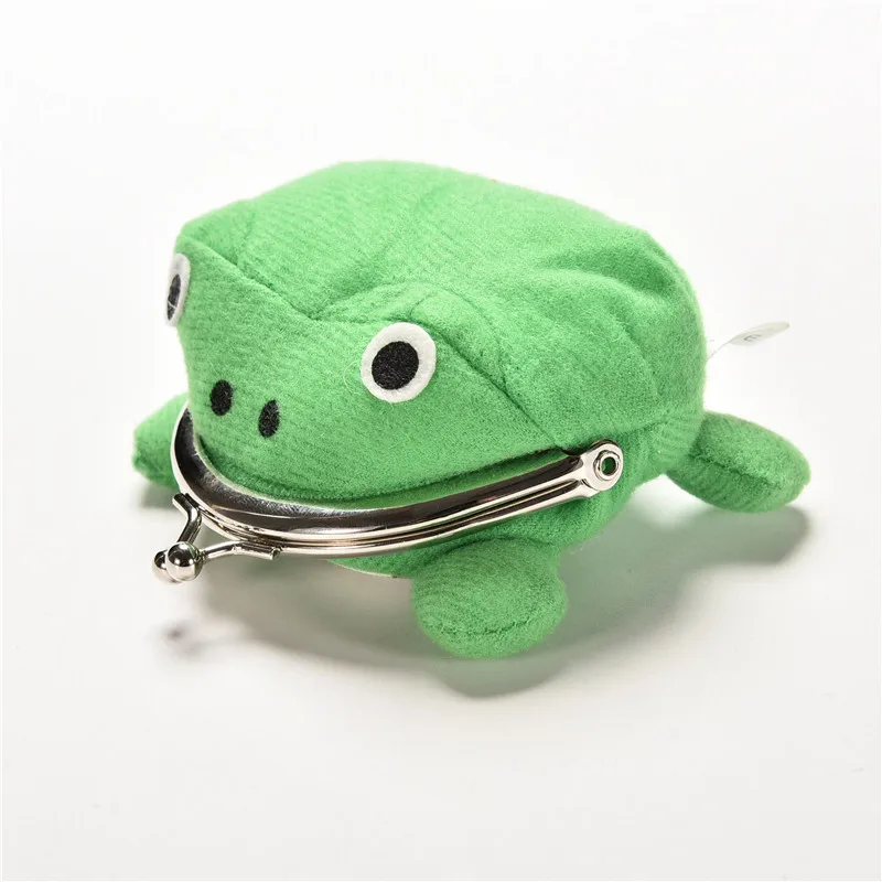 Casual Naruto Frog Shape Women's Cotton Wallet