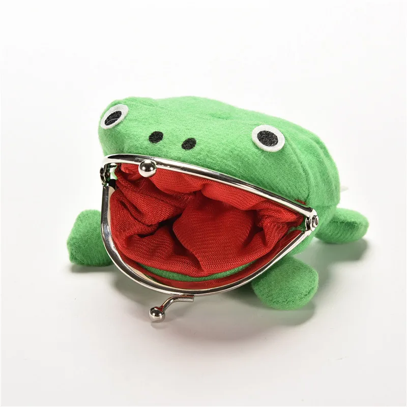 Casual Naruto Frog Shape Women's Cotton Wallet
