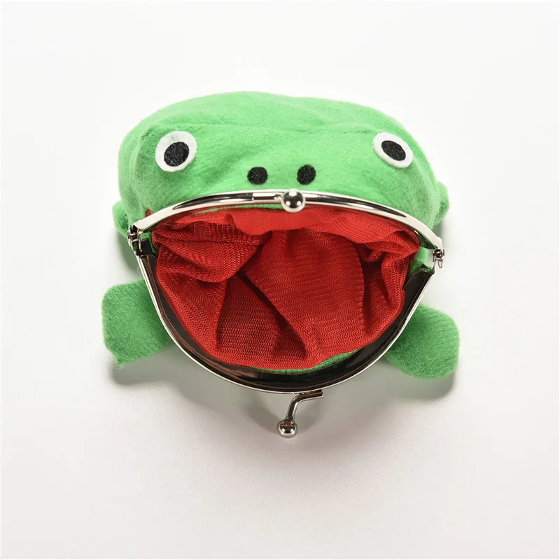 Casual Naruto Frog Shape Women's Cotton Wallet