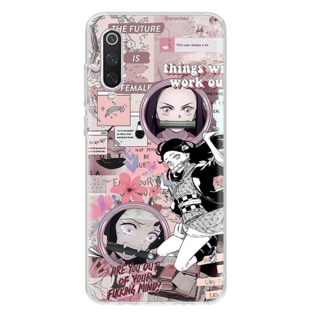 Kimetsu No Yaiba Demon Slayer Phone Case for Xiaomi Anime Phone Cases