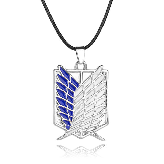 Attack On Titan Anime Wings Of Liberty Emblem Necklace Anime Jewelry & Watches