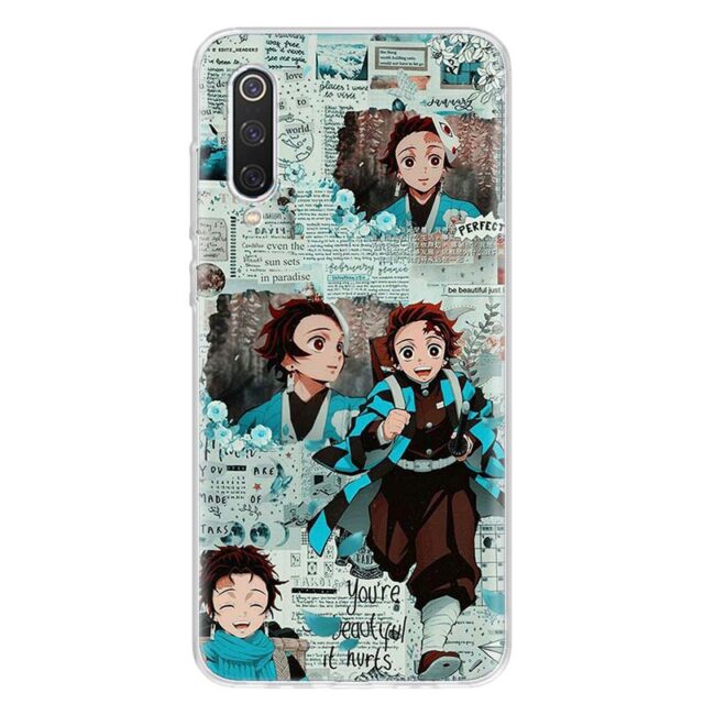 Kimetsu No Yaiba Demon Slayer Phone Case for Xiaomi Anime Phone Cases