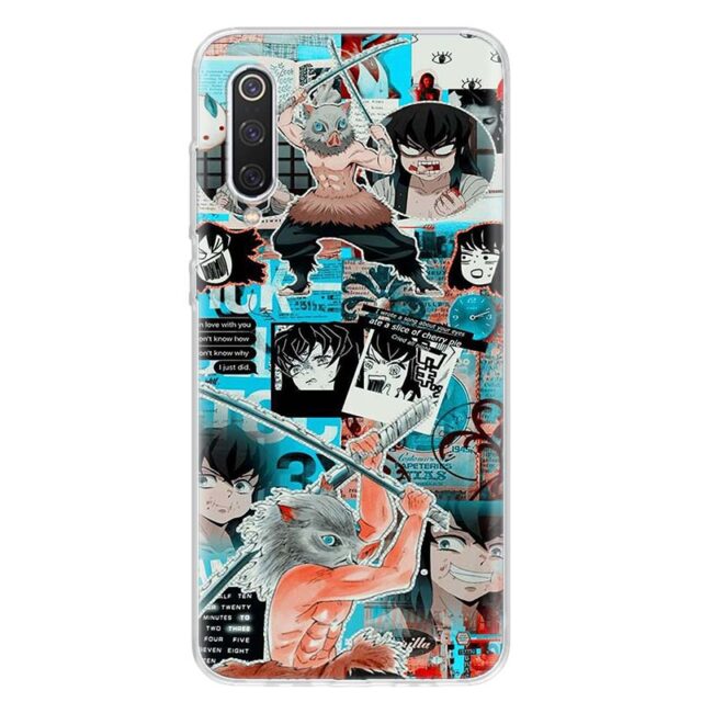 Kimetsu No Yaiba Demon Slayer Phone Case for Xiaomi Anime Phone Cases