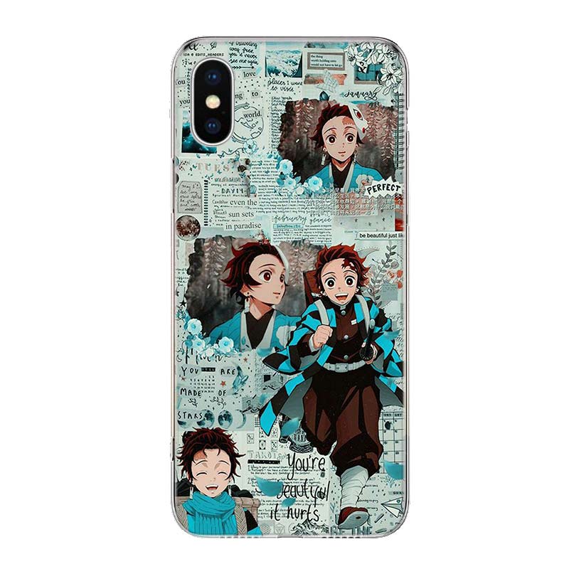 Kimetsu No Yaiba Demon Slayer Phone Case for iPhone