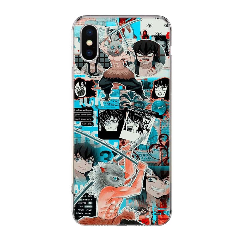Kimetsu No Yaiba Demon Slayer Phone Case for iPhone
