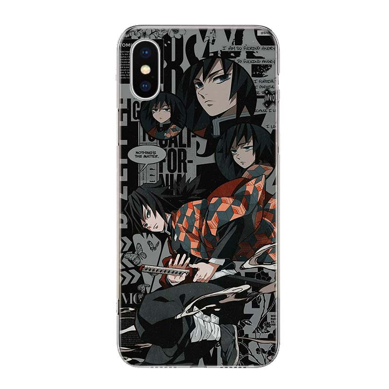 Kimetsu No Yaiba Demon Slayer Phone Case for iPhone