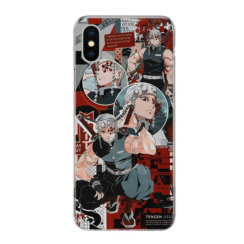 Kimetsu No Yaiba Demon Slayer Phone Case for iPhone