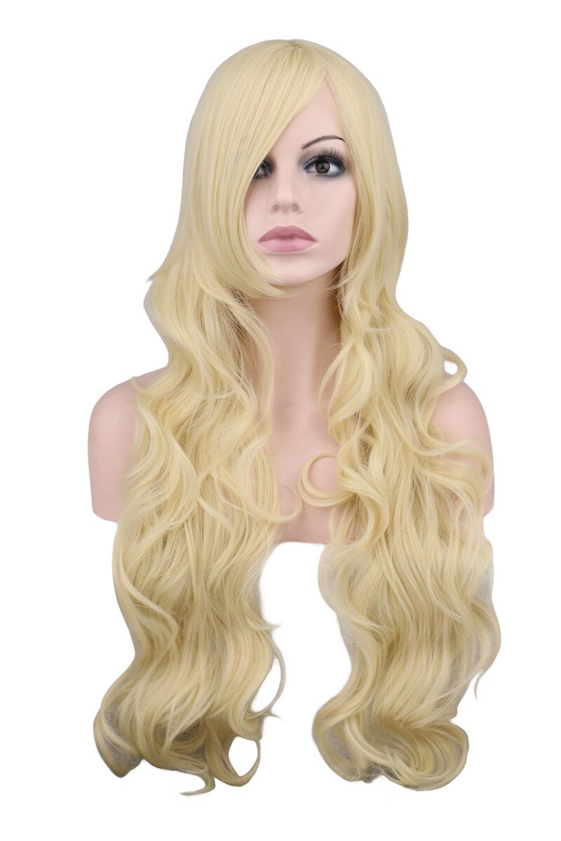 Long Wavy Cosplay Wig - 70 cm
