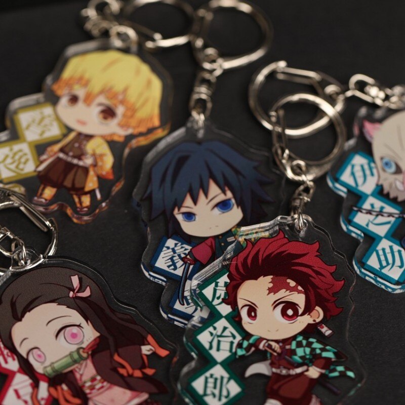 Demon Slayer Acrylic Keychain (18 variations)
