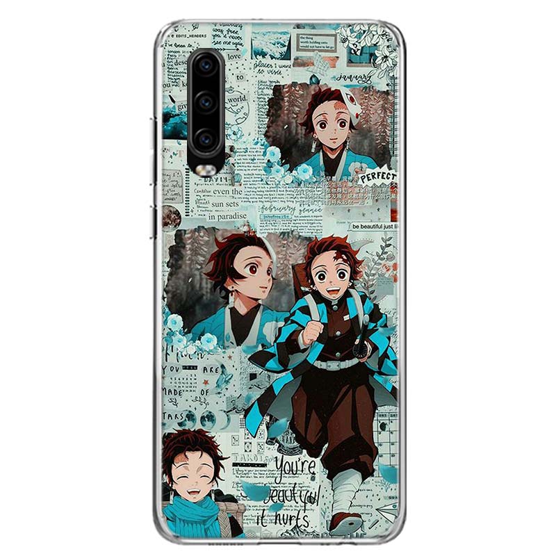 Kimetsu No Yaiba Demon Slayer Phone Case for Huawei Mate, M & P-series