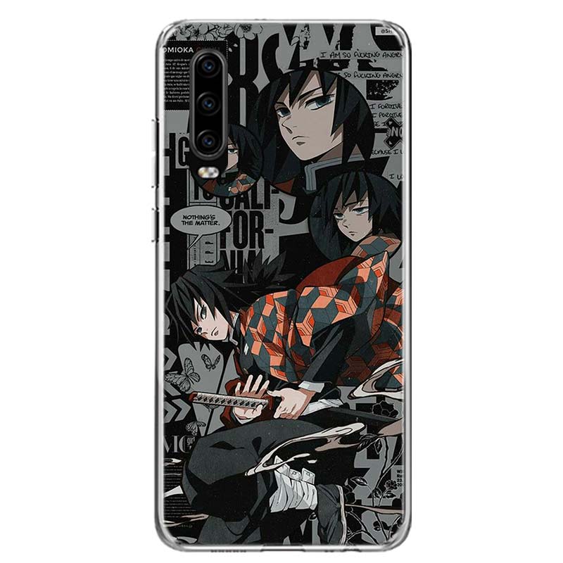 Kimetsu No Yaiba Demon Slayer Phone Case for Huawei Mate, M & P-series