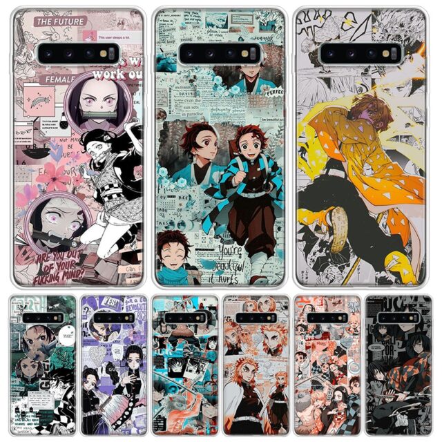 Kimetsu No Yaiba Demon Slayer Anime Phone Case for Samsung Galaxy J/S/Note Anime Phone Cases