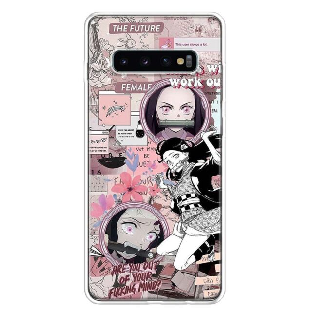 Kimetsu No Yaiba Demon Slayer Anime Phone Case for Samsung Galaxy J/S/Note Anime Phone Cases