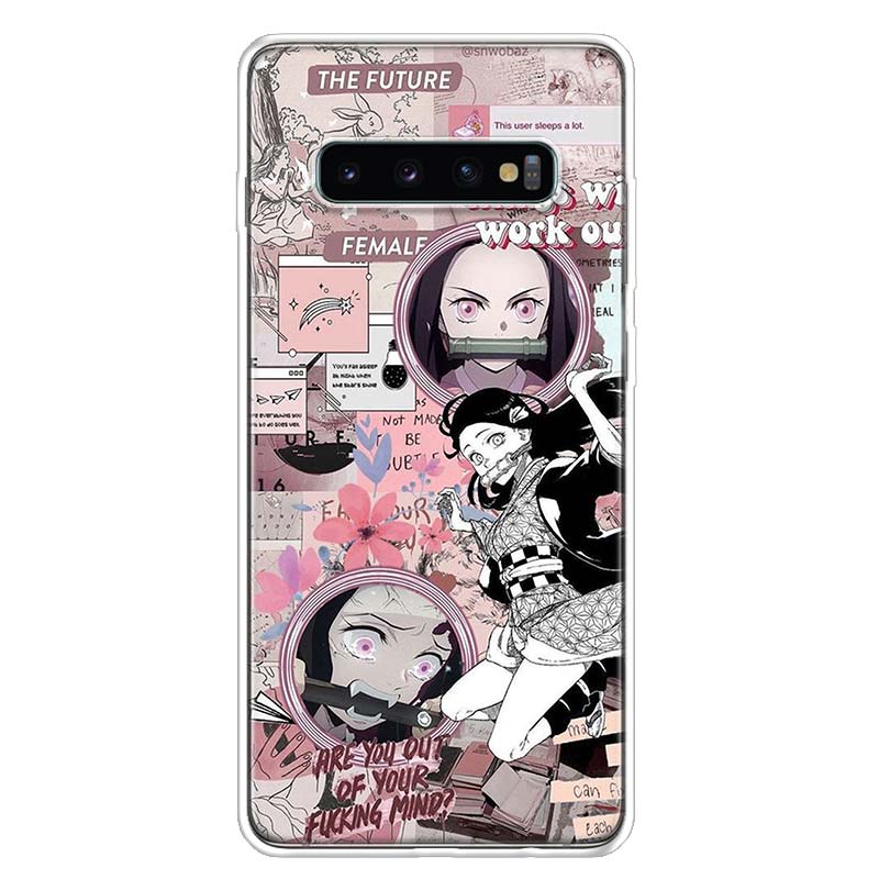 Kimetsu No Yaiba Demon Slayer Anime Phone Case for Samsung Galaxy J/S/Note