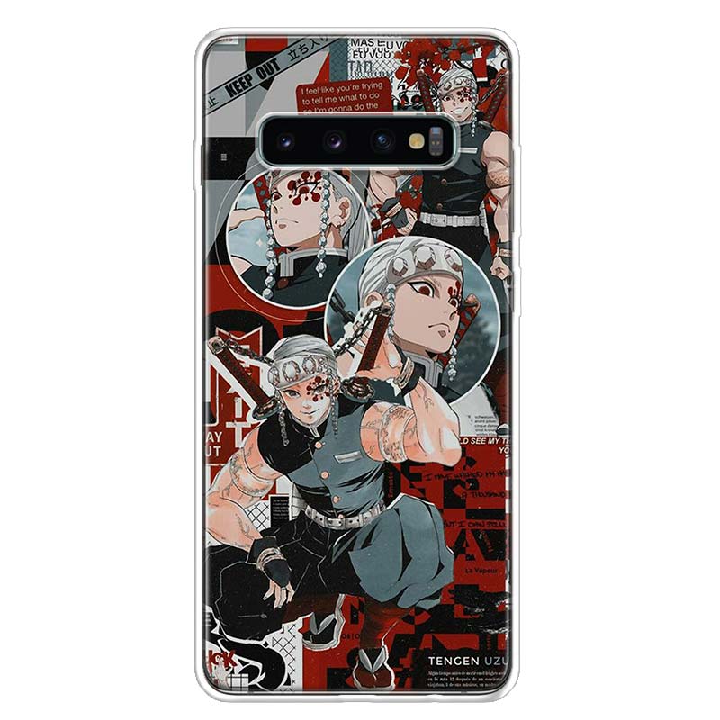 Kimetsu No Yaiba Demon Slayer Anime Phone Case for Samsung Galaxy J/S/Note