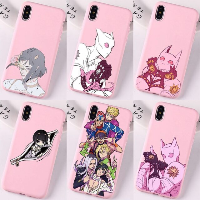 JoJo’s Bizarre Adventure Phone Case for iPhone Anime Phone Cases