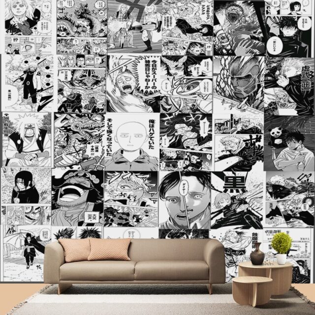 Anime Self-Adhesive Wallpaper Anime Home Products