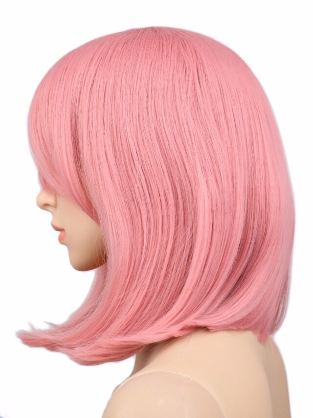 Women’s Short Straight Hair Cosplay Wig – 40 cm (in 10 colors) Anime Cosplay