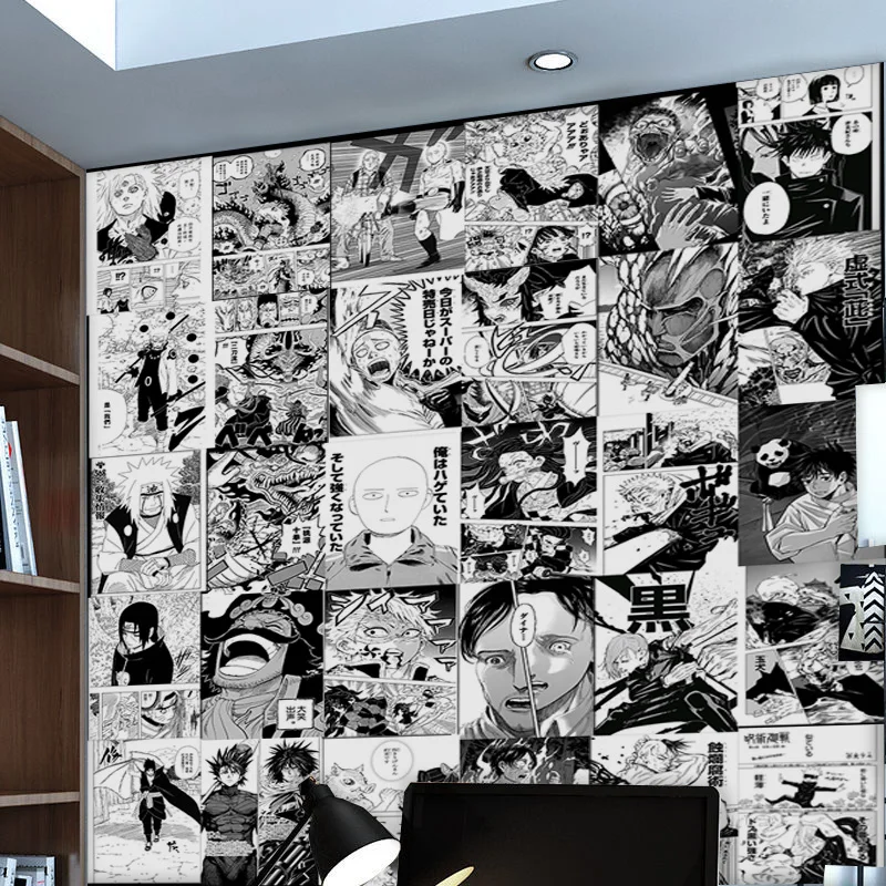 Anime Self-Adhesive Wallpaper