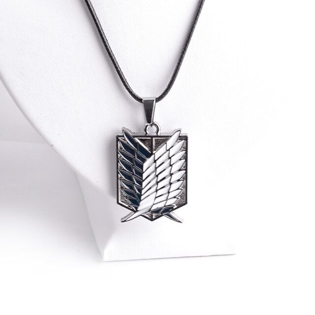 Attack On Titans Metal Pendant Necklace Anime Jewelry & Watches