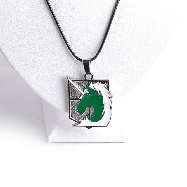 Attack On Titans Metal Pendant Necklace Anime Jewelry & Watches