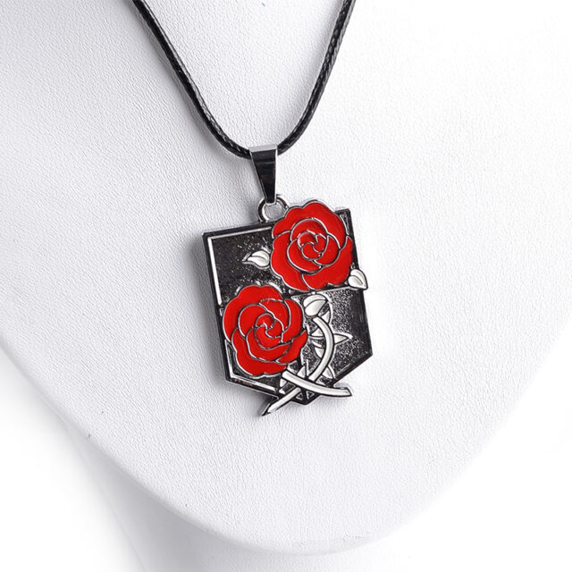 Attack On Titans Metal Pendant Necklace Anime Jewelry & Watches