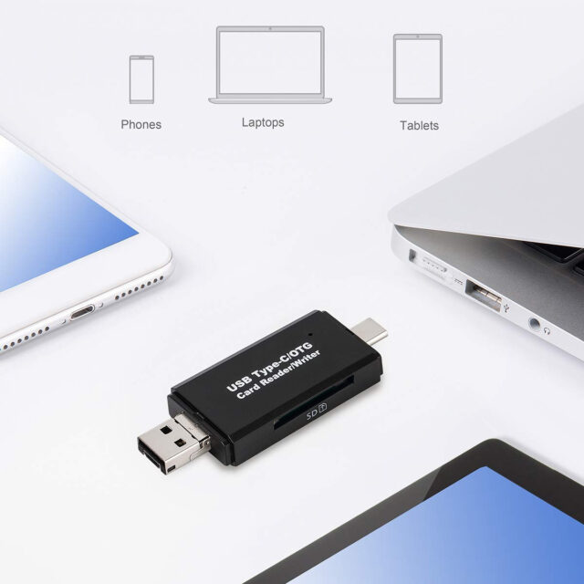 Smart All-in-One Micro SD Card Reader Computers & Tablets External Storage Memory Cards & SSD