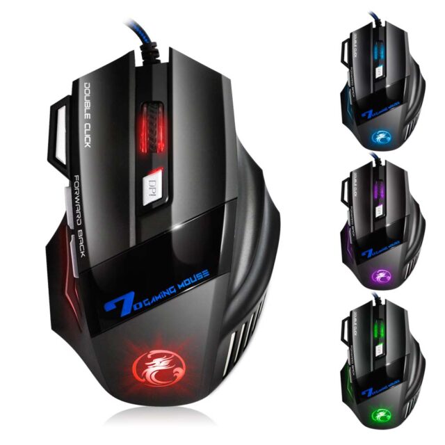 Professional Wired Gaming Mouse Computer Peripherals Computers & Tablets Gaming Mouse & Keyboards